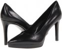 Black Leather Nine West Alexis for Women (Size 9.5)