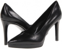 Black Leather Nine West Alexis for Women (Size 7)