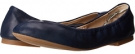 Navy Leather Nine West Andhearts for Women (Size 6)