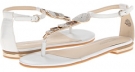 White Leather Nine West Zacharia for Women (Size 7.5)