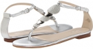 Silver Synthetic Nine West Zacharia for Women (Size 9)