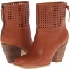 Cognac Leather Nine West Hippychic for Women (Size 6)