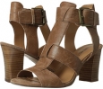 Light Brown Leather Nine West Jerianne for Women (Size 9)