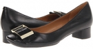 Black Leather Nine West Tolan for Women (Size 7)