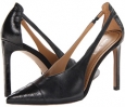 Black/Black Leather Nine West Tilsley for Women (Size 8)