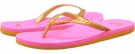 Pink Roxy Sand Dab for Women (Size 6)