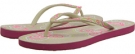 Natural Roxy Sandee for Women (Size 7)