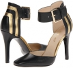 Black/Oro Leather Nine West Legna for Women (Size 10)