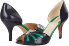 Navy/Green Nine West Orlega for Women (Size 5)