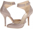 Taupe Leather Nine West Rollers for Women (Size 7.5)