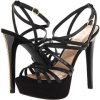 Black Embossed Lizard Jessica Simpson Evans for Women (Size 7.5)