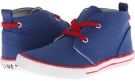Royal Blue Canvas/Red Lace Amiana 6-A0846 for Kids (Size 12)