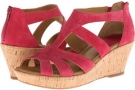 Magenta King Suede Softspots Rhode for Women (Size 9.5)