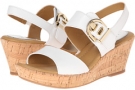 White Velvet Sheep Nappa Softspots Rach for Women (Size 9.5)