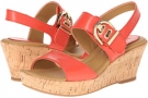 Peach Velvet Sheep Nappa Softspots Rach for Women (Size 9)