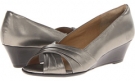 Slate Grey Metallic Velvet Sheep Nappa Softspots Carolena for Women (Size 9)