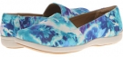 Blue Aldema Floral Softspots Amena for Women (Size 9.5)