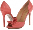 Coral Leather Badgley Mischka Tarian for Women (Size 10)