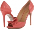 Coral Leather Badgley Mischka Tarian for Women (Size 6.5)