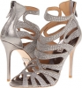 Anthracite Metallic Badgley Mischka Taylar for Women (Size 8)