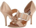 Gold Satin Badgley Mischka Tila for Women (Size 11)