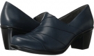 Classic Navy Leather Naturalizer Electron for Women (Size 9.5)