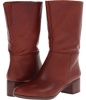 Cognac Leather Nine West Umber for Women (Size 8)