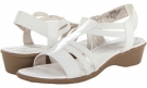 White/White Elastic Mootsies Tootsies Narika for Women (Size 8.5)