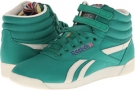 Nice Green/Vital Blue/Sandtrap Reebok Lifestyle Hi Vintage Inspired for Women (Size 8)