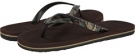 Brown/Brown/Black Quiksilver Haleiwa Print for Men (Size 13)