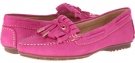 Fuschia Nubuck Sebago Meriden Kiltie for Women (Size 6)