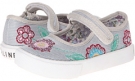 Grey Sport Mesh/Embroidery Amiana 6-A0847 for Kids (Size 9.5)