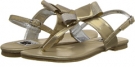 Gold Metallic PU Amiana 6-A0858 for Kids (Size 11)