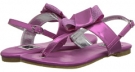 Fuchsia Metallic PU Amiana 6-A0858 for Kids (Size 13)