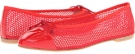 Red Patent/Red Net French Sole Infamous2 for Women (Size 9.5)