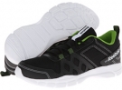 Black/Green Smash/White Reebok Trainfusion RS 3.0 Leather for Men (Size 8.5)