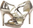 Gold Crackled Metallic Calvin Klein Versie for Women (Size 11)