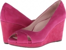 Pink Flash Printed Pattern Suede Taryn Rose Caylee for Women (Size 6)