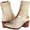 Gold Metallic Haircalf Frye Felicity Lace Up for Women (Size 11)