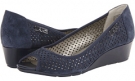 Navy Nubuck Anne Klein Cadwyn8 for Women (Size 7.5)