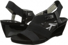 Black Fabric Anne Klein Cuinn for Women (Size 7)