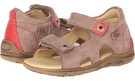 Taupe/Red Buck Aster Kids Tifra for Kids (Size 6.5)