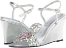 Silver Metallic Touch Ups by Benjamin Walk Norma for Women (Size 6)