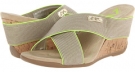 Tan/Lime Anne Klein AK Sport - Lorri for Women (Size 6.5)