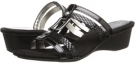 Black/Black Cow Silk Anne Klein Olavio for Women (Size 7)