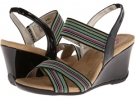 Black/Multi Stripe Anne Klein AK Sport- Lorita for Women (Size 6.5)