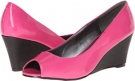 Fuschia Patent Fitzwell Lanette for Women (Size 12)