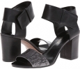 Black/Black Cow Silk Enzo Angiolini Gwindell for Women (Size 5)