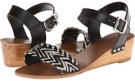 Black/White Snake Multi Diba Plat Form for Women (Size 7)