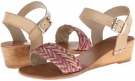 Nude/Fuchsia Diba Plat Form for Women (Size 7)